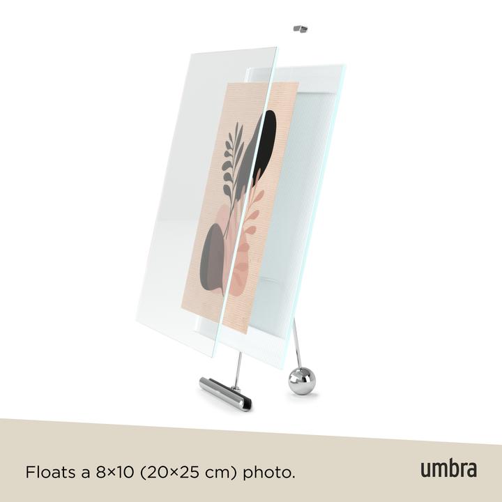 Actual product image Umbra Flute Bilderrahmen aus Glas (20 x 25 cm, 10 x 15 cm, 13 x 18 cm)
