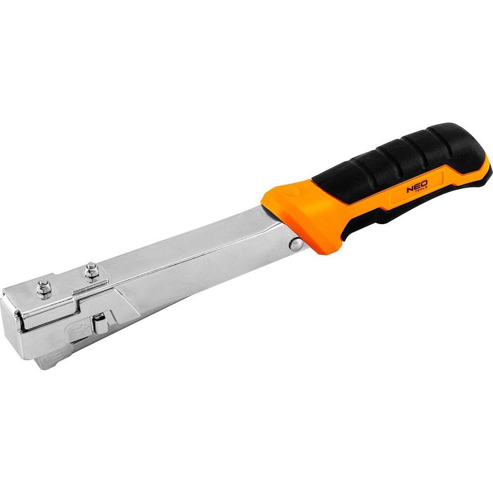 Neo, Tacker + Nagelpistole, Peitschentacker 6-10 mm, Stahl, Heftklammern G