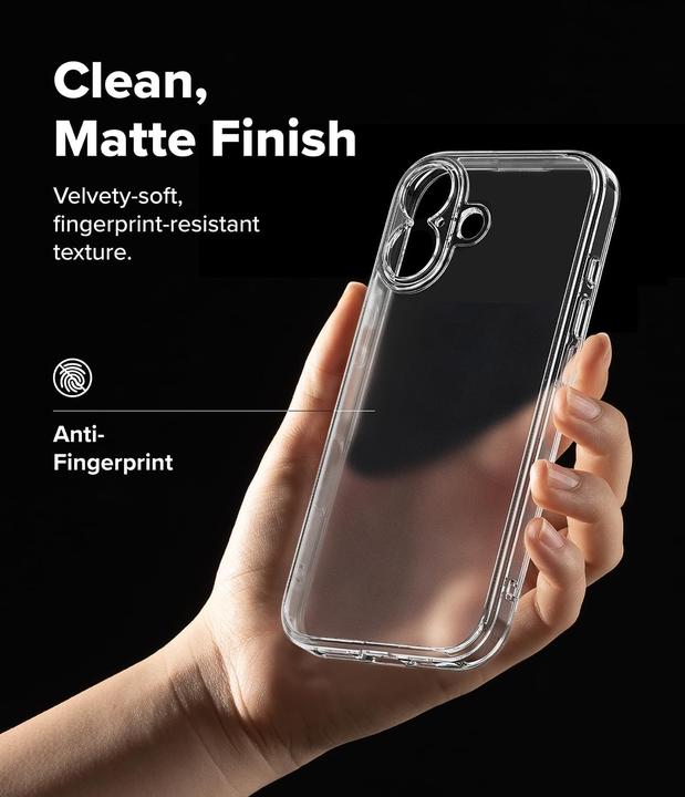 Produktbild Ringke Fusion Cover for iPhone 17 Matte Clear (Apple iPhone 17)