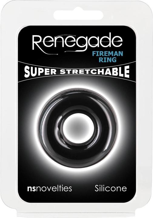 Actual product image NS Novelties renegade fireman ring small black (4 cm)