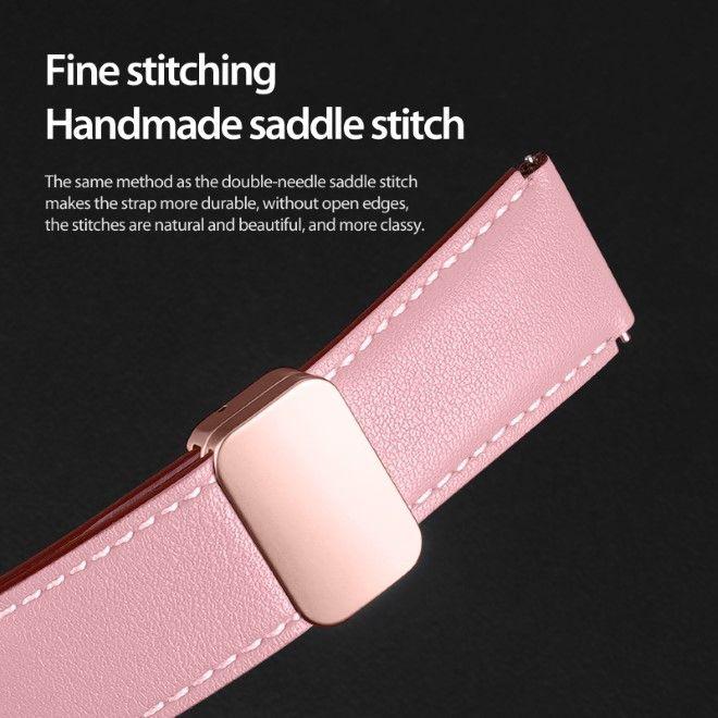 Actual product image Dux Ducis YA Series genuine leather strap (22 mm, Genuine leather, Galaxy Watch3 (45mm), Gear S3 Classic, Gear S3 Frontier)