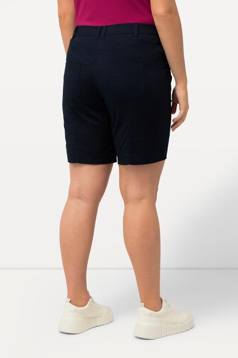 Produktbild Ulla Popken Cargo-Bermuda, Komfortbund, 4-Pocket-Schnitt (56)