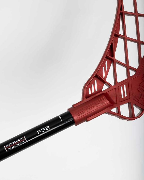 Immagine prodotto Unihoc EPIC YOUNGSTER PRODIGY 36 schwarz/rot 24/25-Links-60 cm (60 cm, A sinistra)