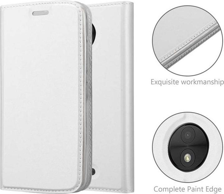 Actual product image Cadorabo Book Classy Style Cover (Motorola Moto C Plus)