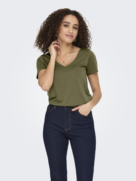 Immagine prodotto JdY T-Shirt mit Glanzstreifen (M)
