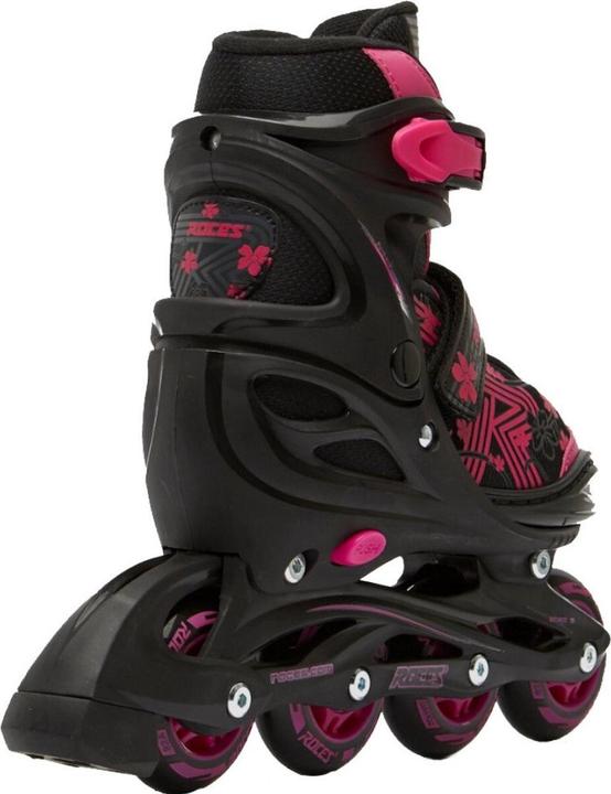 Produktbild Roces Kinder Inlineskates Jockey 3.0 Girl (Grösse: 26.0-29.0 (Rollen 64 mm), black/pink) (26, 29)