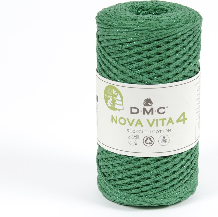 Image du produit DMC Eco Vita 4 métallisé (200 m)