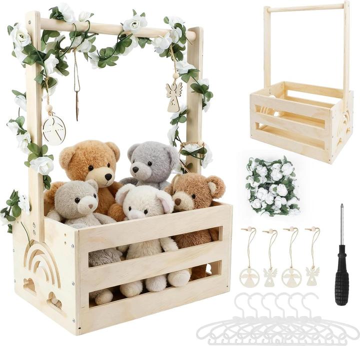 Image du produit Koxtyzo Baby Geschenk-Holzkorb