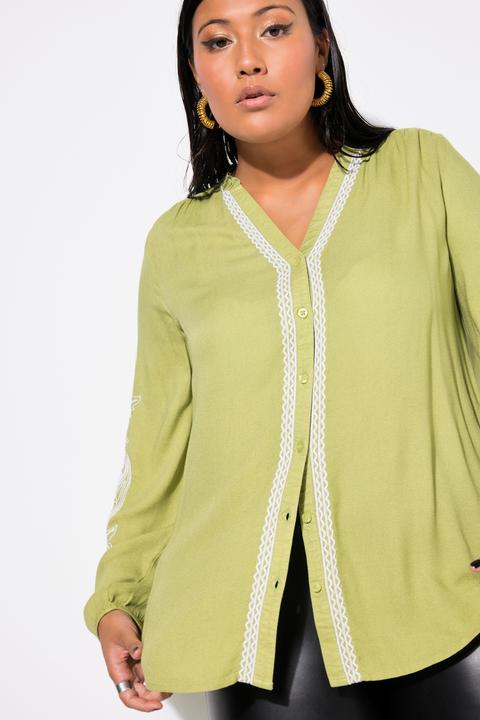 Produktbild Studio Untold Bluse, Loose Shape, Stickereien (54)