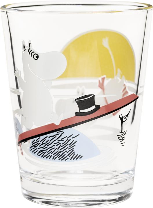 Actual product image Moomin 22 cl - Glass - Gul (0.22 l, 1 x)