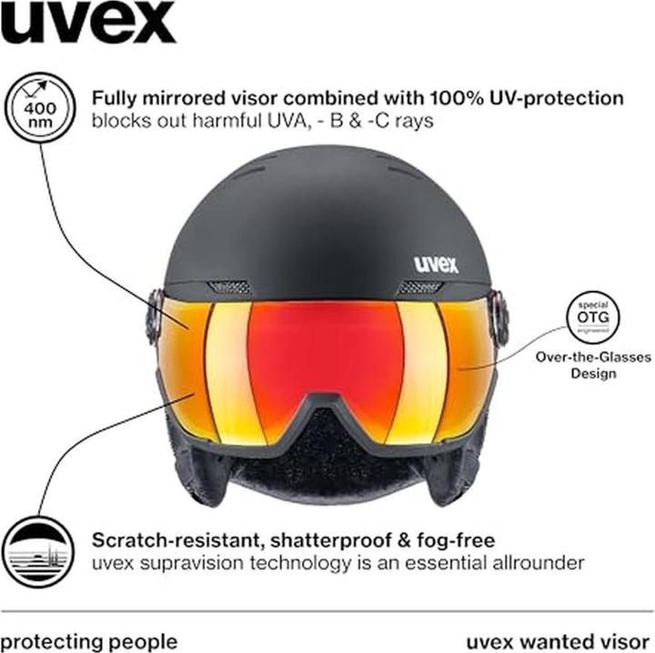 Actual product image Uvex Sports Wanted Visor (58 - 61 cm, L)