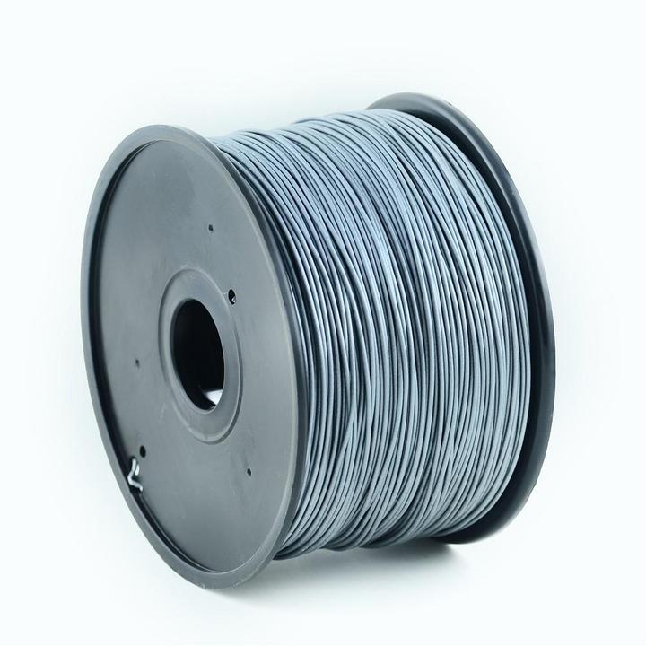 Produktbild Gembird Filamentcassette PLA schmale Spule (PLA, 1.75 mm, 1000 g, Silber)