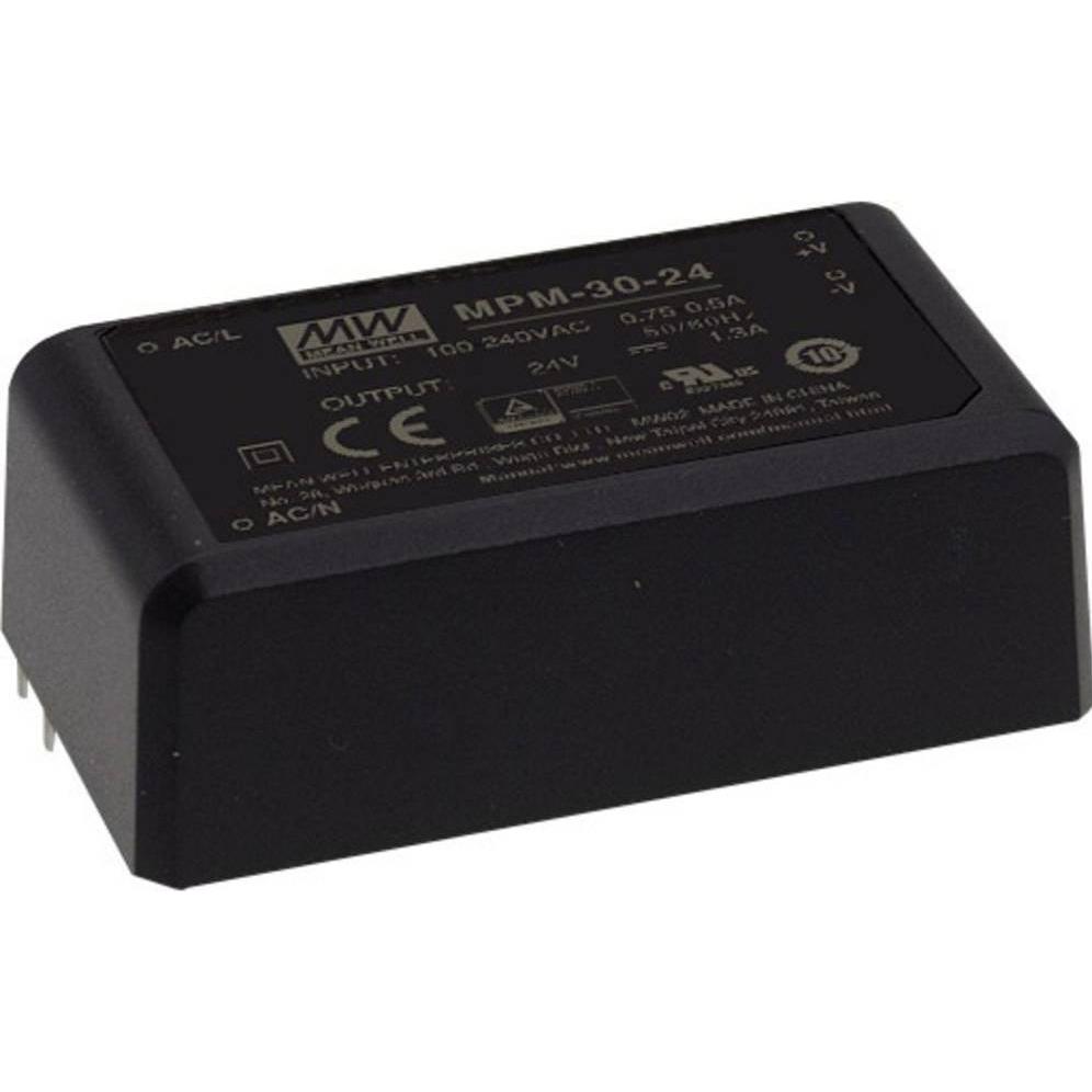 MeanWell, Spannungswandler, MPM-30-24 Netzteil & Spannungsumwandler