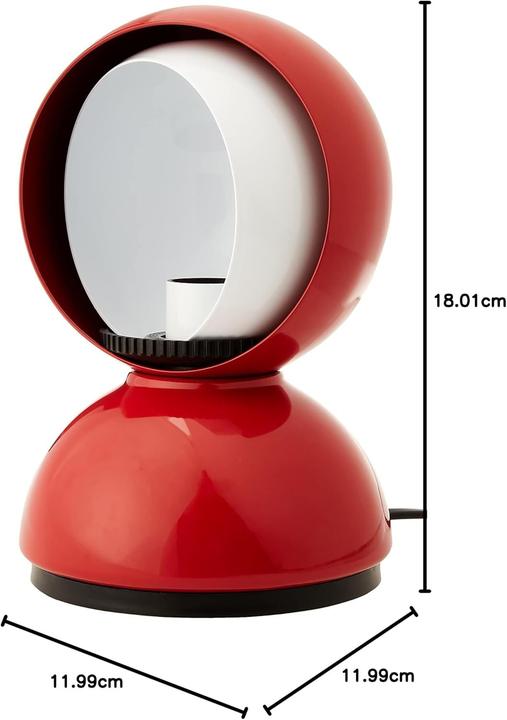 Actual product image Artemide Eclisse Table Lamp with Dimmer (E14)