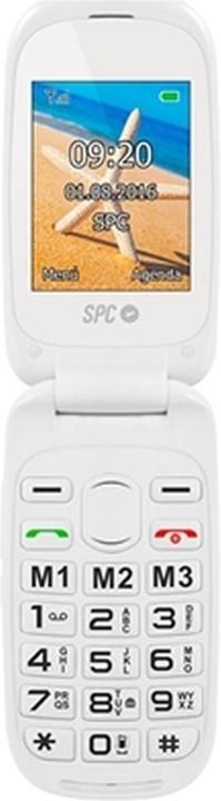 Actual product image SPC Harmony 6.1 cm (2.4" ) 89.5 g White Feature Phone (White, Dual SIM, 2G)