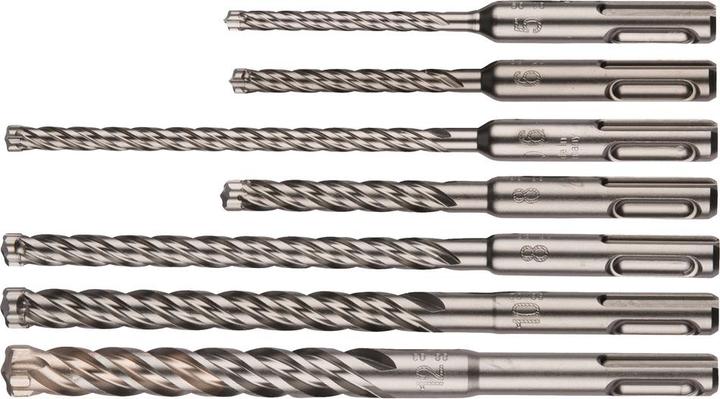 Produktbild Makita 7-teiliges SDS+ Bohrer-Set B-59031 (5, 6, 8, 10, 12 mm)