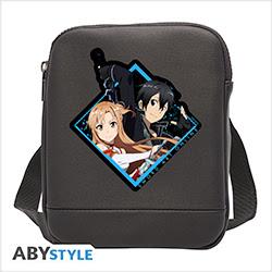 ABYstyle Sword Art Online Messenger Bag Asuna & Kirito 22cm, Weiteres Gaming Zubehör