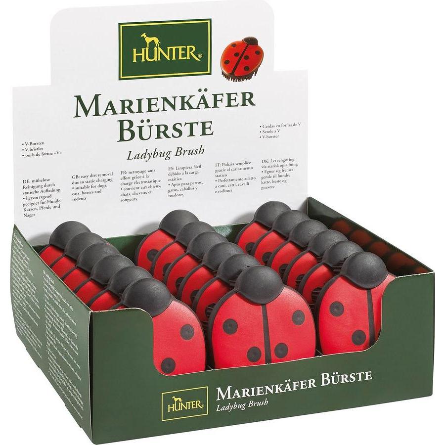 Thumbnail - Hunter Hundebürste Marienkäfer, Tierpflegemittel