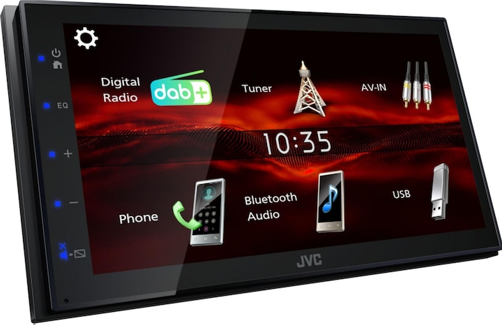 Actual product image JVC KW-M180DBT (Android car)
