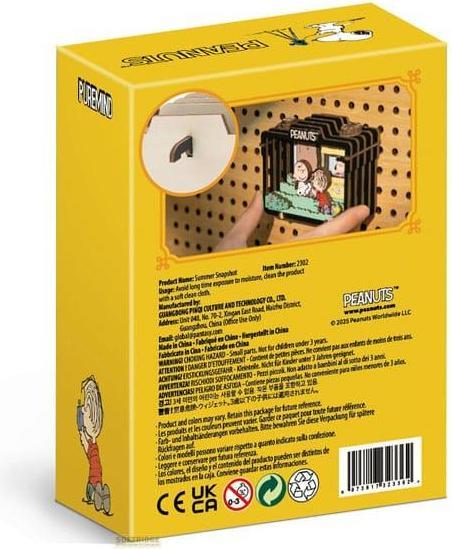 Produktbild Pantasy Die Peanuts Puremind Modellbausatz Wooden Theater Summer Snapshot