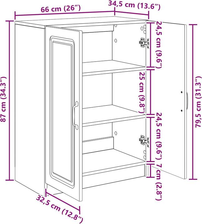 Produktbild vidaXL Buffet Sideboard
