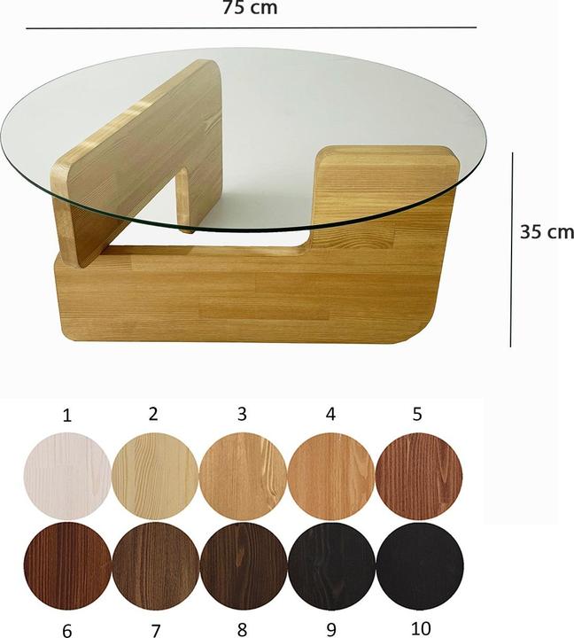 Immagine prodotto Skye Decor Mia (75 x 35 x 75 cm)