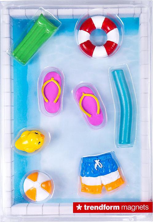 Produktbild Trendform Magnete POOL PARTY (8x)