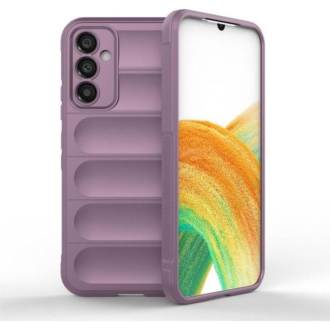 MU Classic Softcase TPU Rugged Series (Samsung Galaxy A34 5G), Smartphone Hülle, Violett