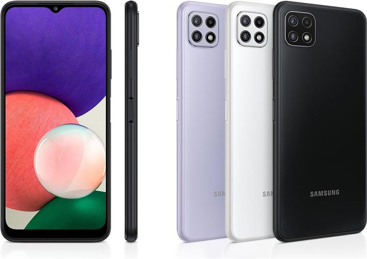 Produktbild Samsung Galaxy A22 5G EU (128 GB, White, 6.60", Dual SIM, 48 Mpx, 5G)