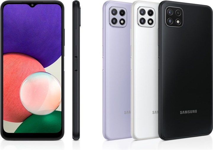 Produktbild Samsung Galaxy A22 5G EU (128 GB, White, 6.60", Dual SIM, 48 Mpx, 5G)