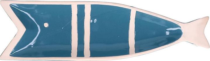Actual product image Rituali Domestici PELAGICOILLOGICO Talerz ryba niebieski 38.5 x 11 x 3 cm