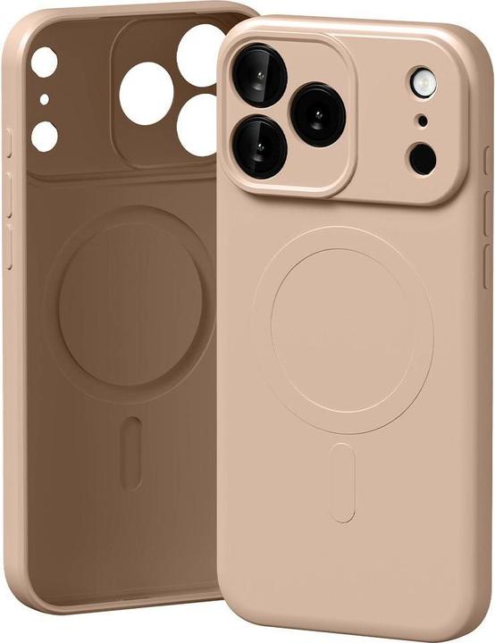 Produktbild Semi-Silicone MagSafe Case for iPhone 17 Pro Max Pink Sand (Apple iPhone 17 Pro Max)