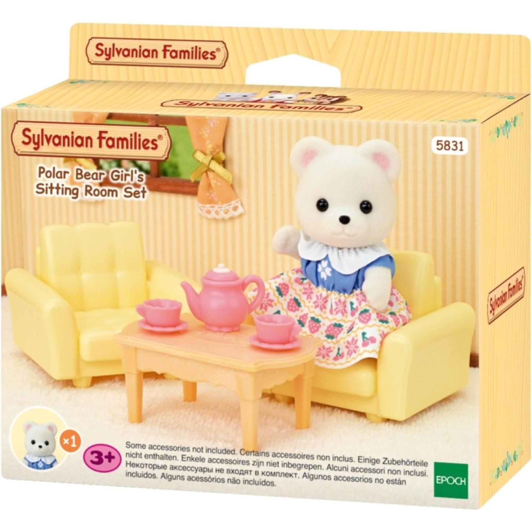 Sylvanian Families 5831 ES Orso Polare Ragazza Seduta R