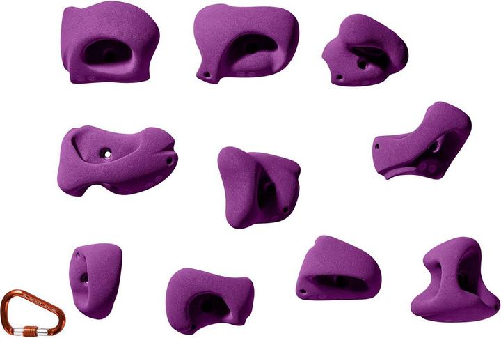 Actual product image Entre Prises Climbing holds Essential Jugs XL formerly Grab It II (Violet)