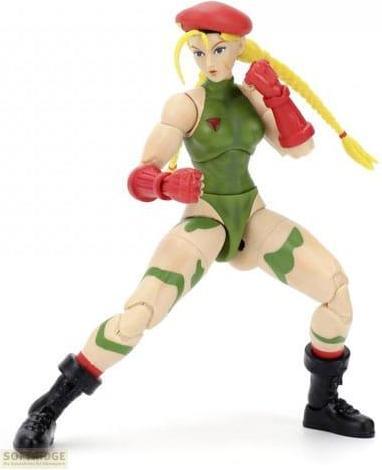 Actual product image Jada Street Fighter II Cammy 6" Figure