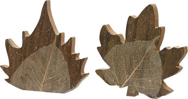 Decoris Standdeko - Herbstblatt - ca. 14,5 x 1,5 x 13,5 cm - 1 Stück