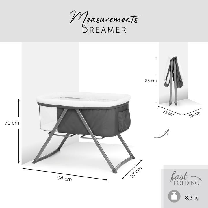Produktbild Hauck Dreamer grey