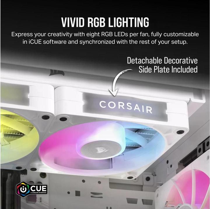 Image du produit Corsair iCUE LINK RX140 (140 mm, 2 x)
