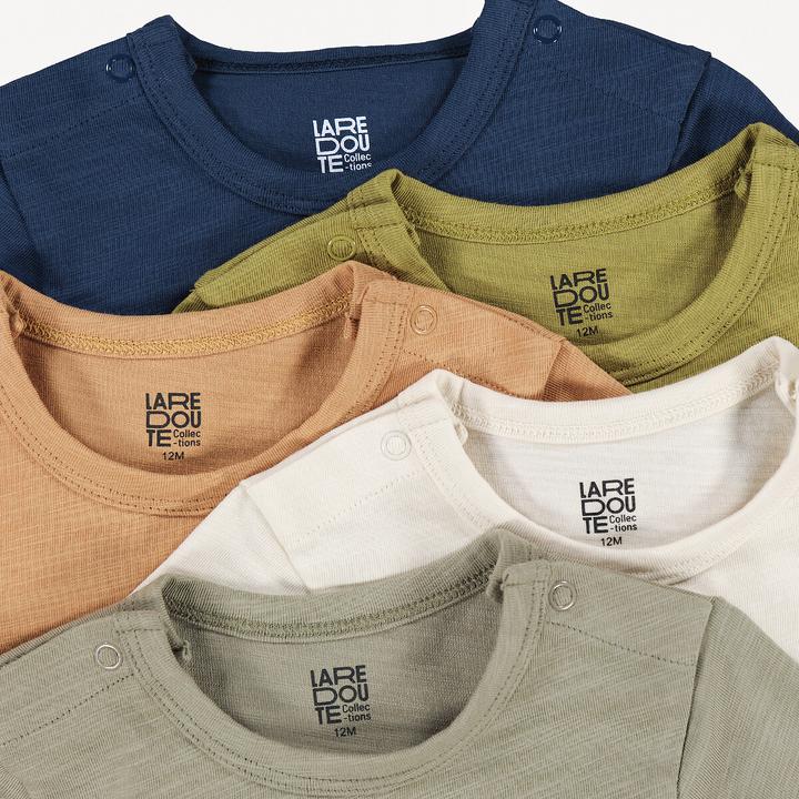 Actual product image La Redoute Collections 5er-Pack Kurzarm-Bodys (74)