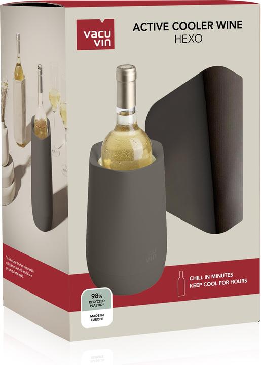 Image du produit Vacu Vin Active cooler Wine Hexo Graphite