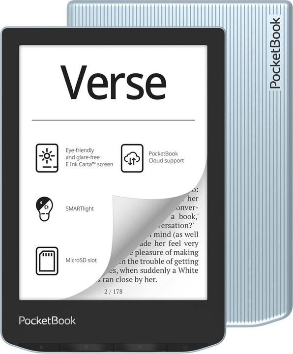 Produktbild PocketBook Verse (0.60", 8 GB, Bright Blue)