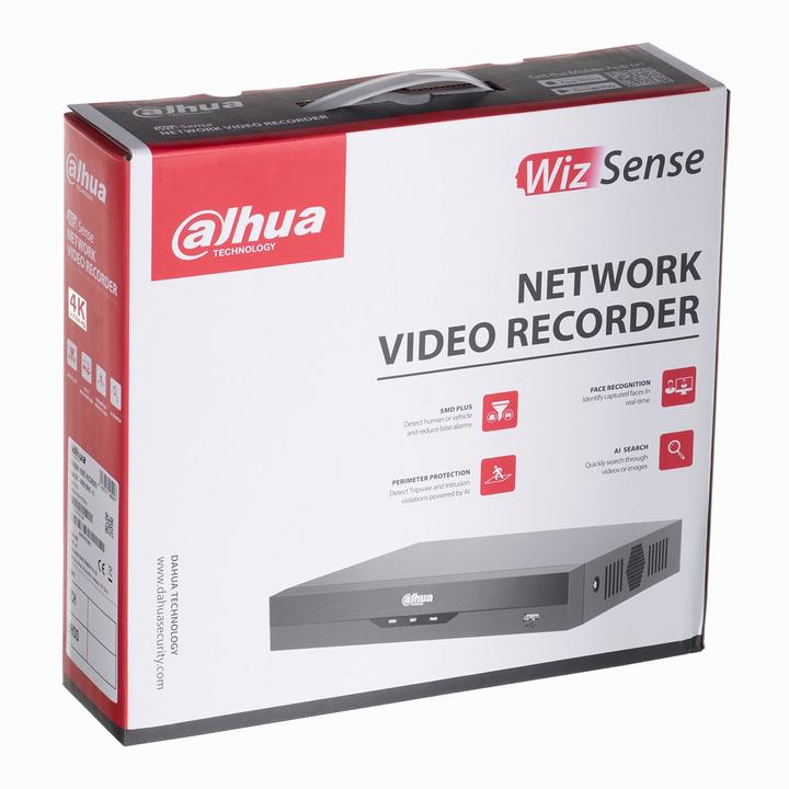 Image du produit Dahua WizSense NVR2108HS-I2 1U Noir (Enregistreur vidéo en réseau (NVR))