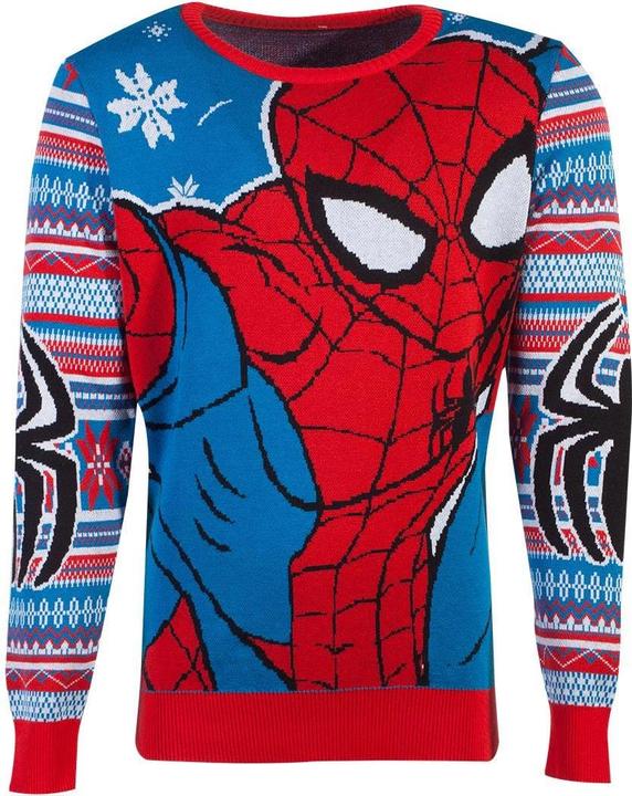 Actual product image Spiderman Knitted unisex jumper (L)