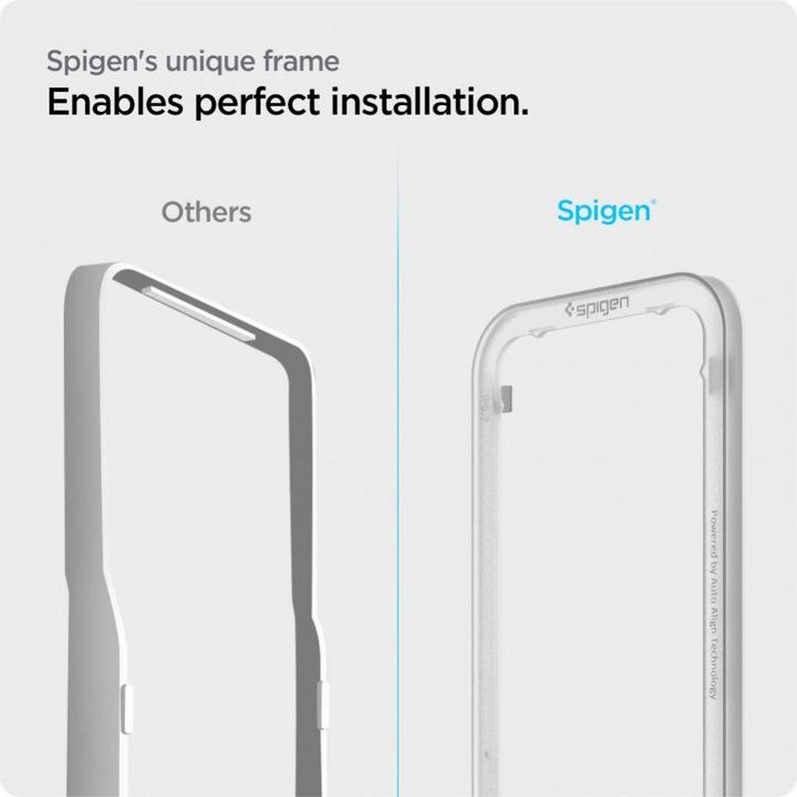 Produktbild Spigen tempered glass ALM Glass FC 2-pack for iPhone 13 Pro Max black (2 Stück, Apple iPhone 13 Pro Max, Apple iPhone 14 Plus)