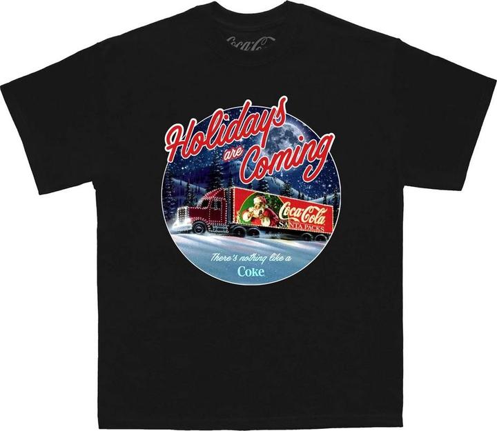 Produktbild Coca Cola Holidays Are Coming TShirt (M)
