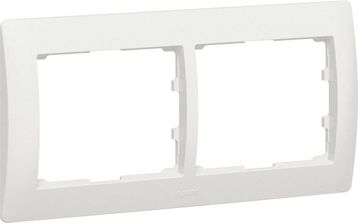 Produktbild Legrand Galea Rahmen 2fach 771502 waagerecht perlmutt