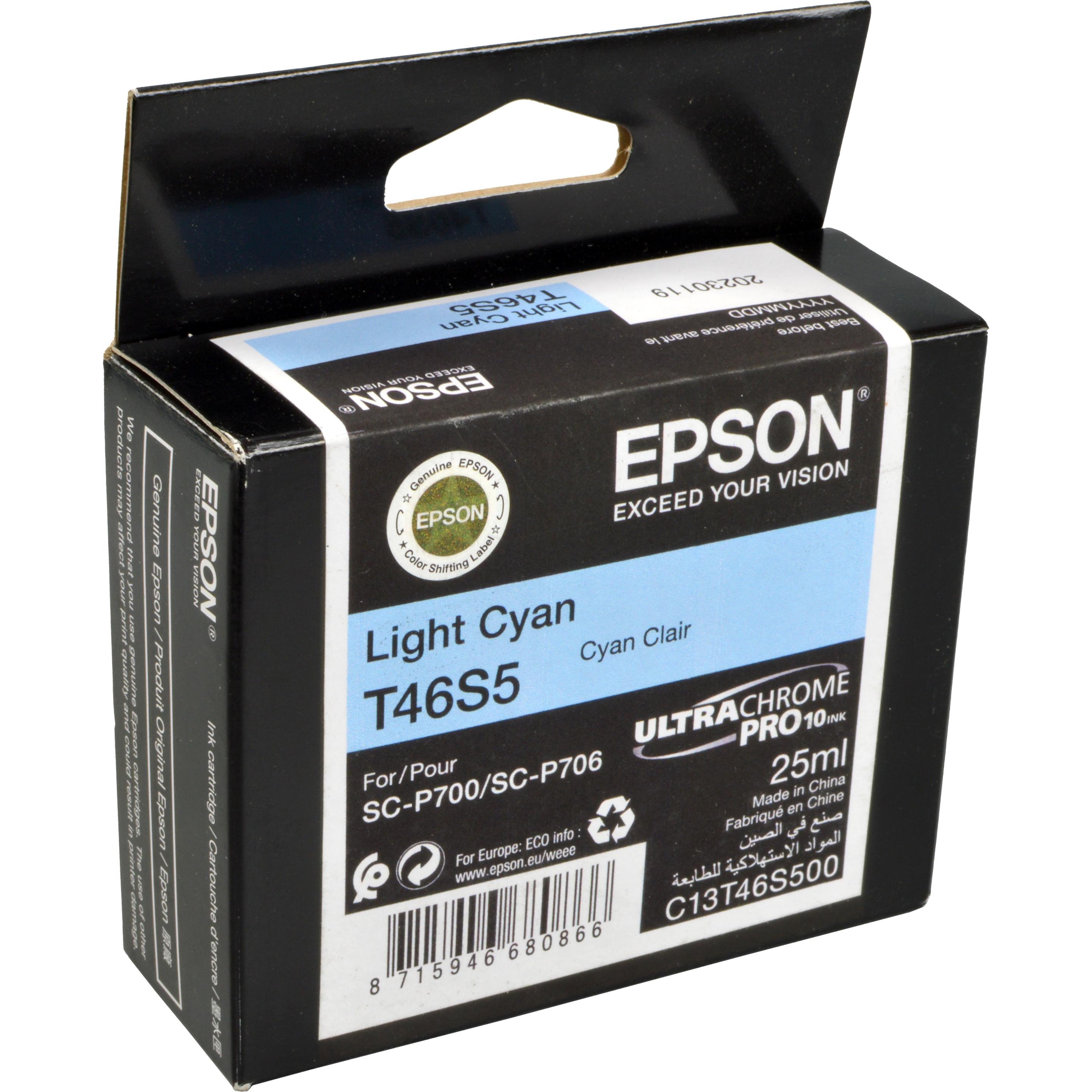 Epson, Druckerpatrone, Tintenpatrone light cyan (C)