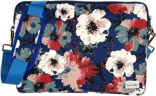 Produktbild iLike Wonder Sleeve Laptop 15-16 inches blue and camellias (16", Universal)
