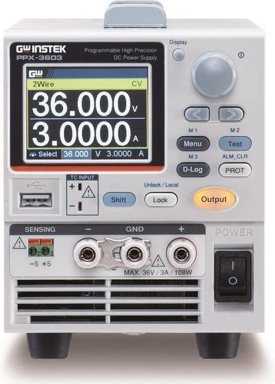 GW Instek PPX-3603 Laboratory power supply, adjustable 36V (max.) 3A (max.) 108W USB, LAN, RS-232, RS-485