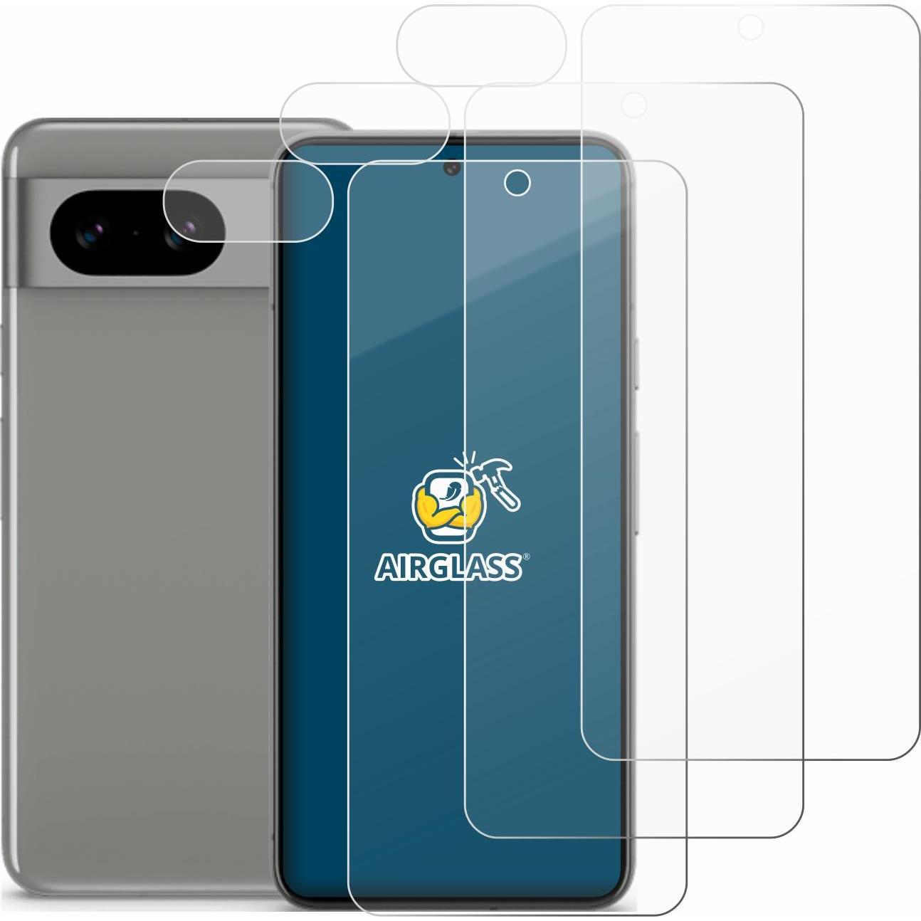 Thumbnail - BROTECT AirGlass Panzerglasfolie (6 Stück, Google Pixel 8), Smartphone Schutzfolie, Transparent